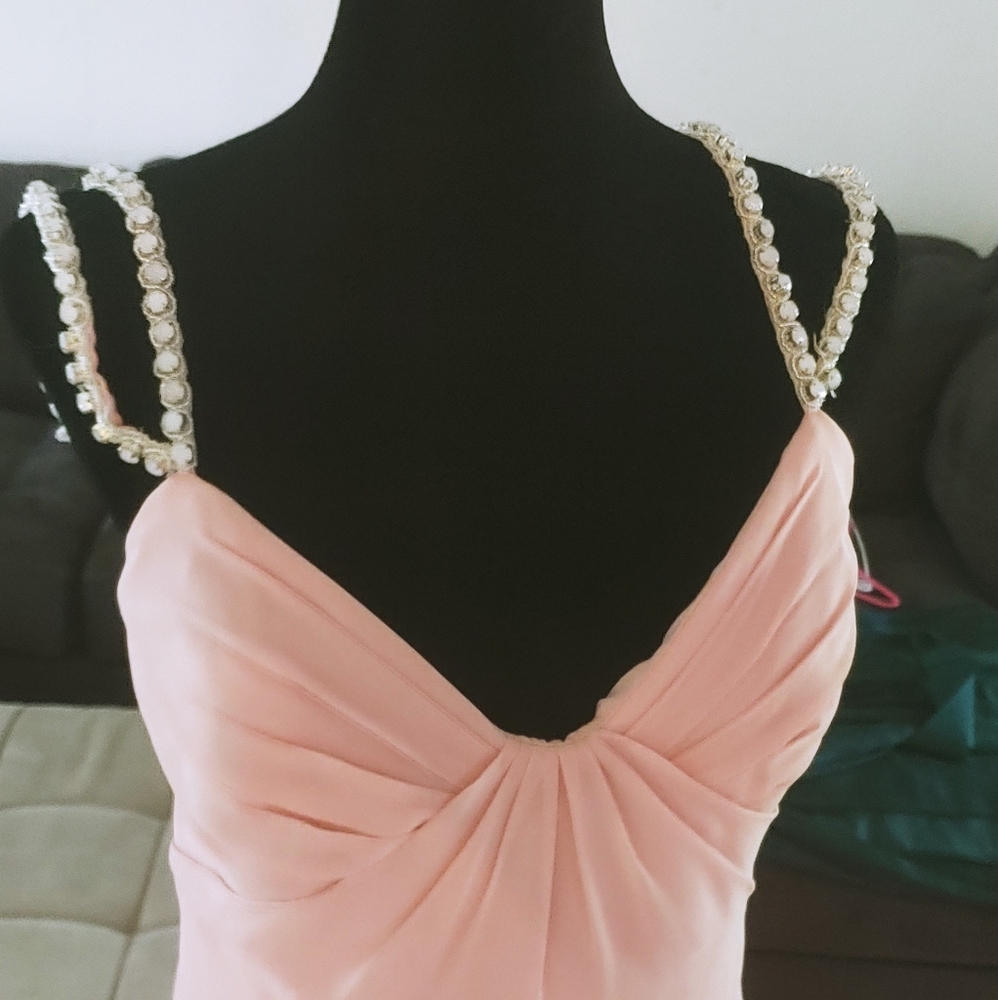 Blush pink dress